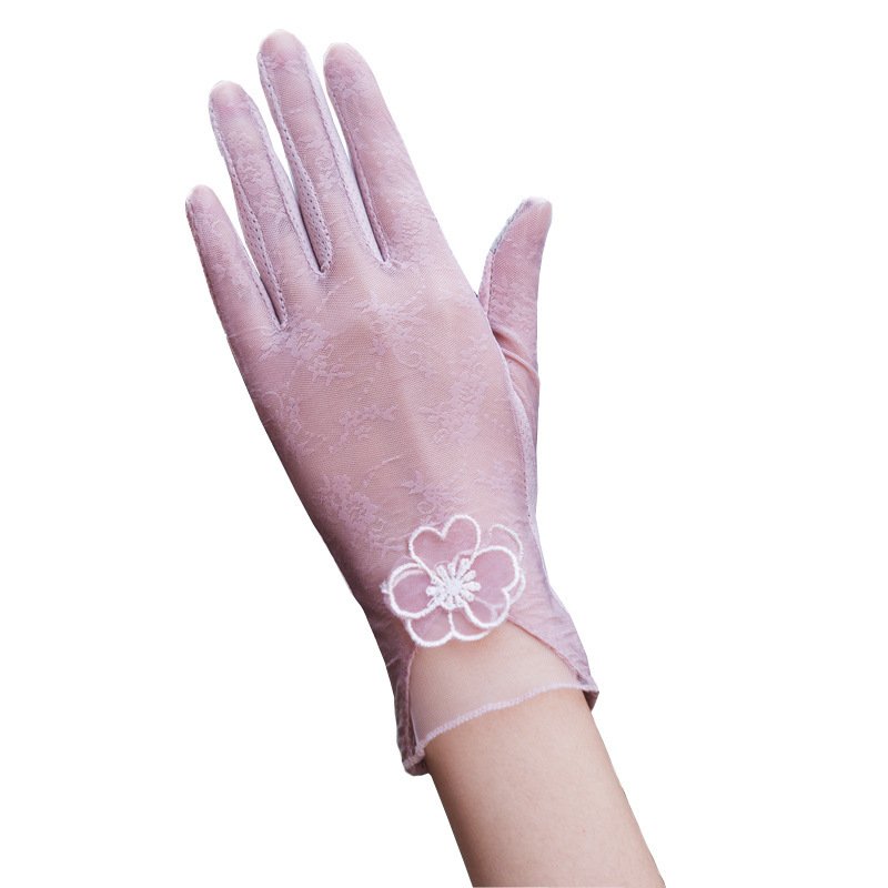 Gloves female UV protection ice silk gloves - Image 6