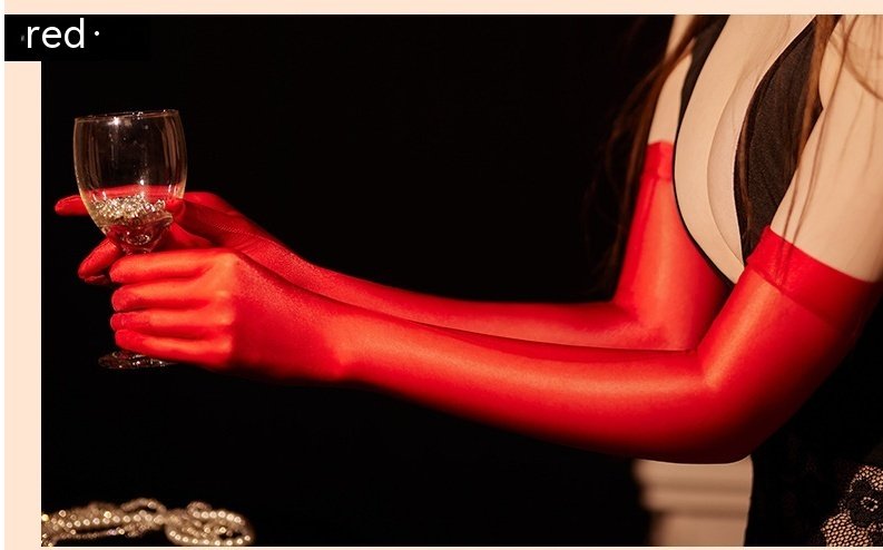 Silk Stockings Ultra-thin Aurora Gloves - Image 7