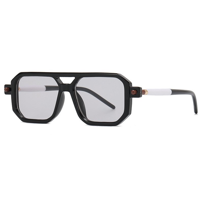 Fashion Sunglasses Women's Thick Frame Square Frame Glasses - Image 4