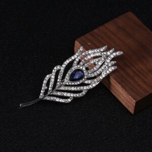 Pendant Feather Brooch Dual-purpose Pin Brooch