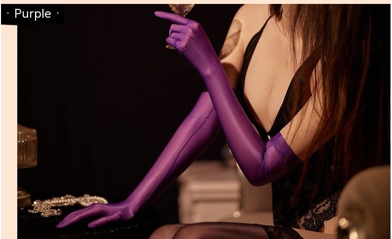 Silk Stockings Ultra-thin Aurora Gloves - Image 6