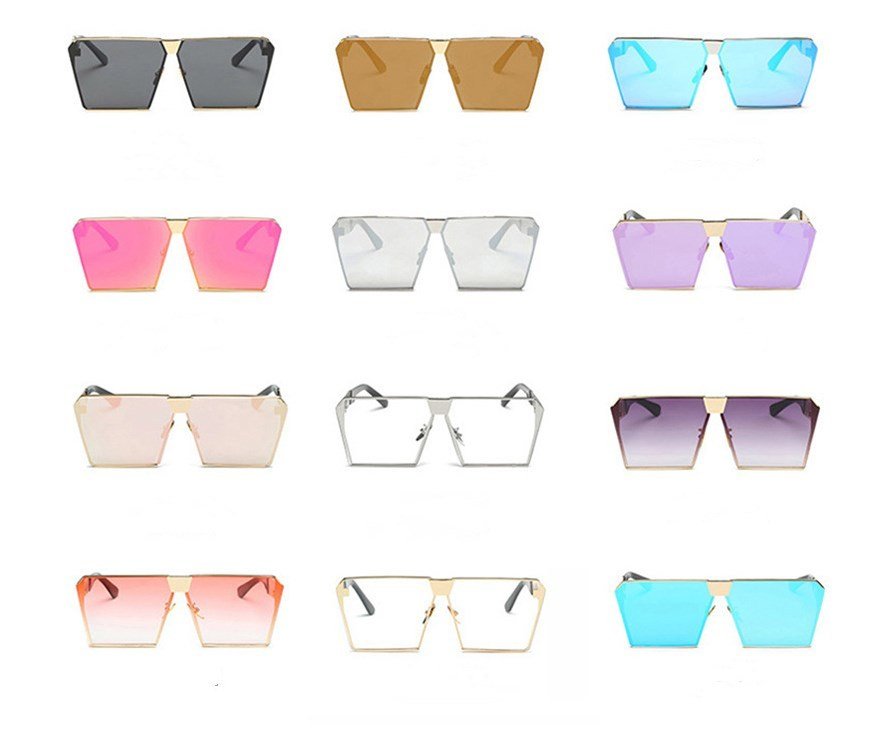 New polarized sunglasses ladies fashion glasses square sunglasses trend - Image 3