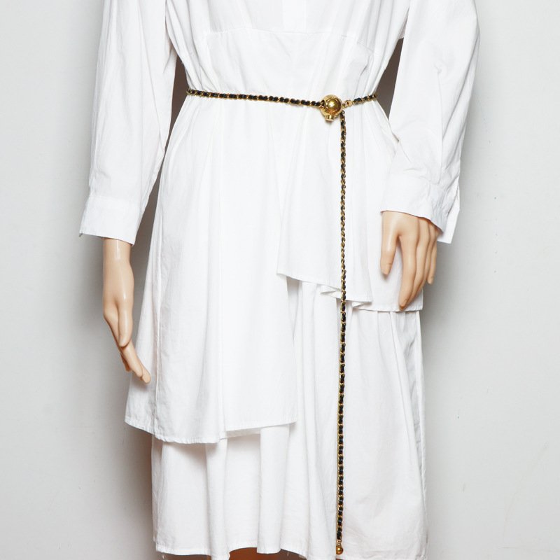 Waist Chain Women's Belt Ins Fashion Decorative Dress Waist Matching Shirt Suit Belt - Image 5